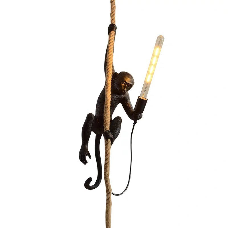 Fun Monkey Hanging Light
