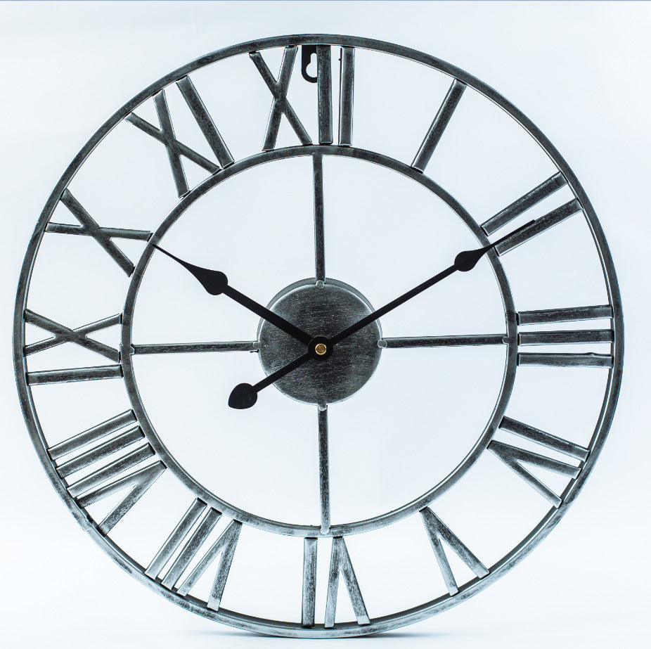 Classic Vintage Metal Wall Clock