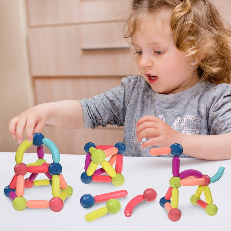 Powerful Building Magnetic Toy Blocks - Luxicro