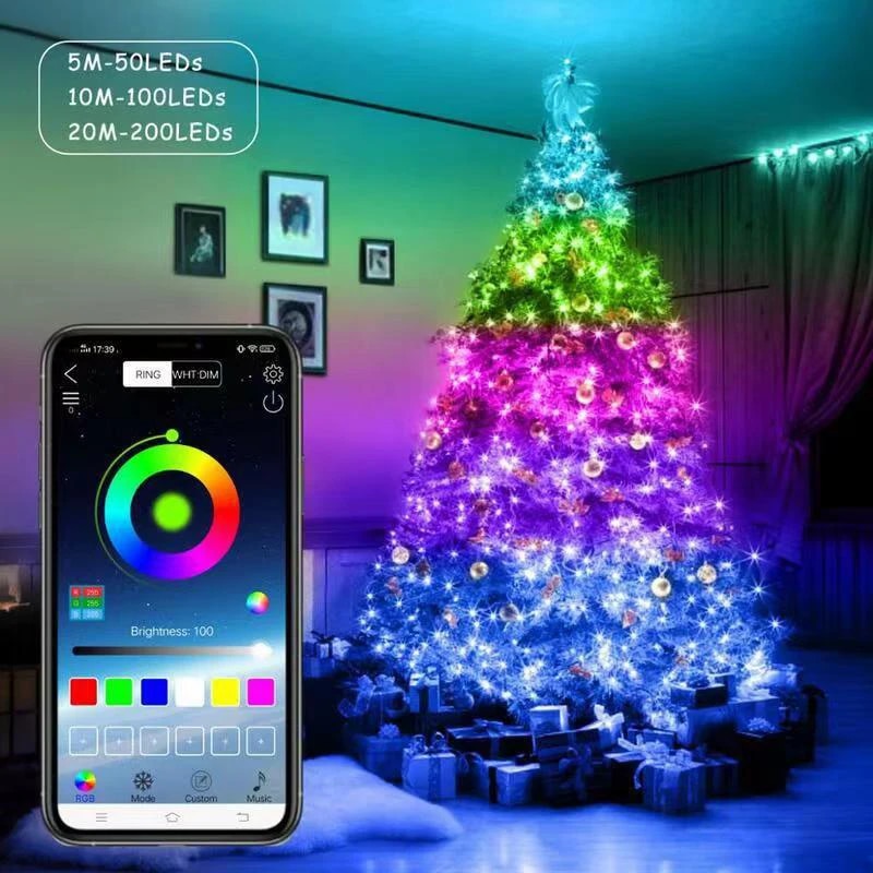 Colorful Outdoor Simple String Lights - Luxicro