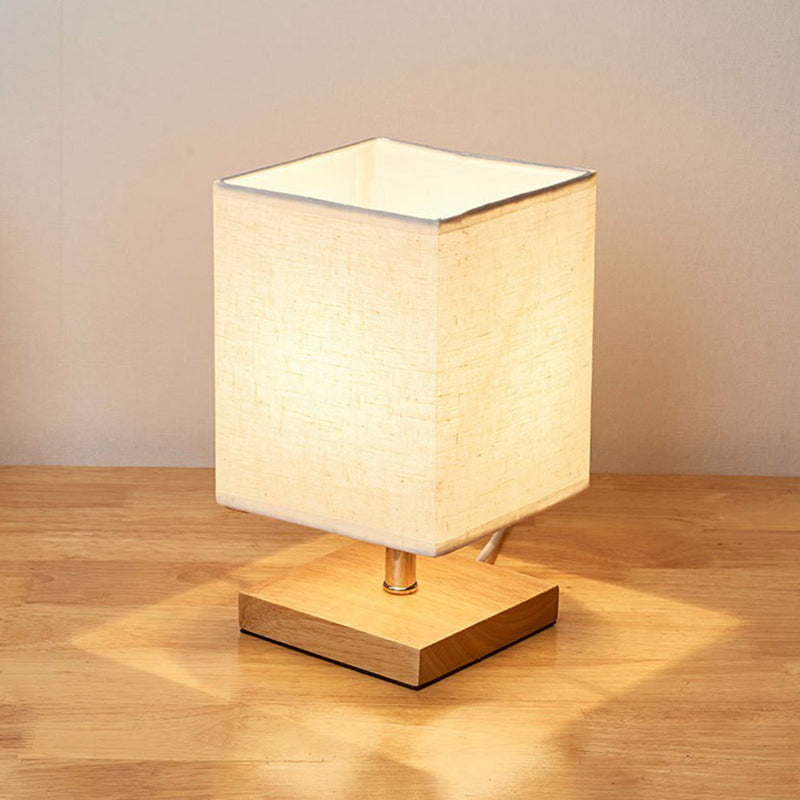 Contemporary Wooden Table Light