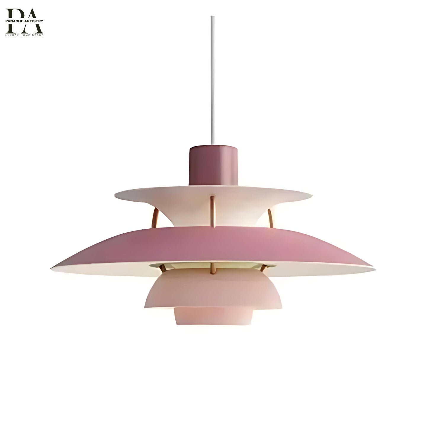 Colorful Glass Drop Light