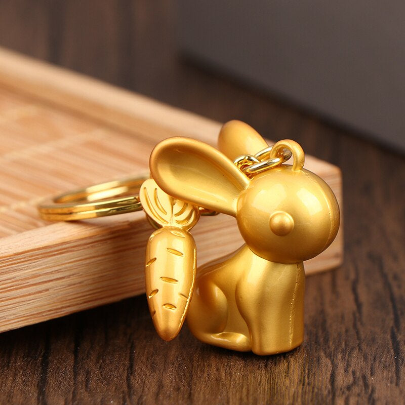 Lucky Rabbit Token Keychain