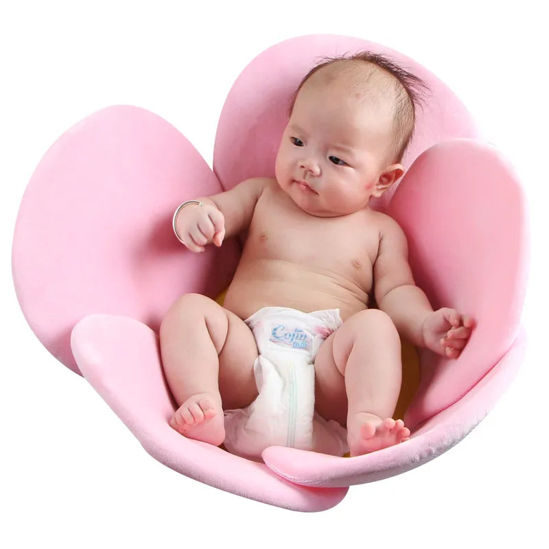Comfortable Blooming Infant Bath Seat Cushion