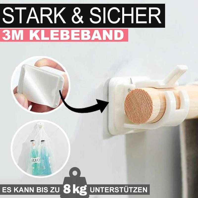 Simple Fit Sliding Curtain Rod Holders - Luxicro