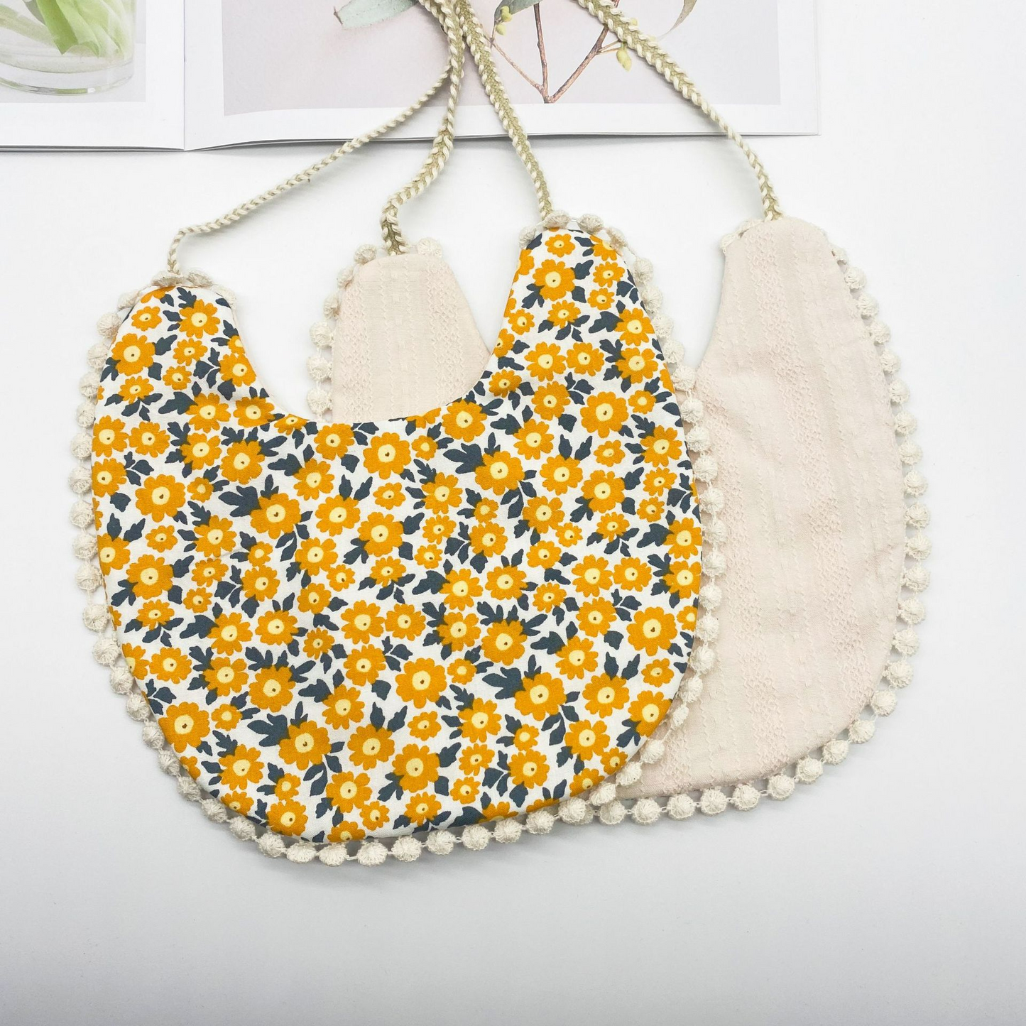 Comfortable Muslin Double Sided Baby Bib
