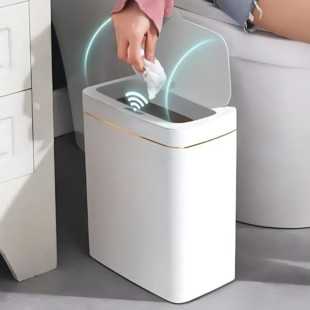 Touchless Sensor Kitchen Trash Can - Luxicro