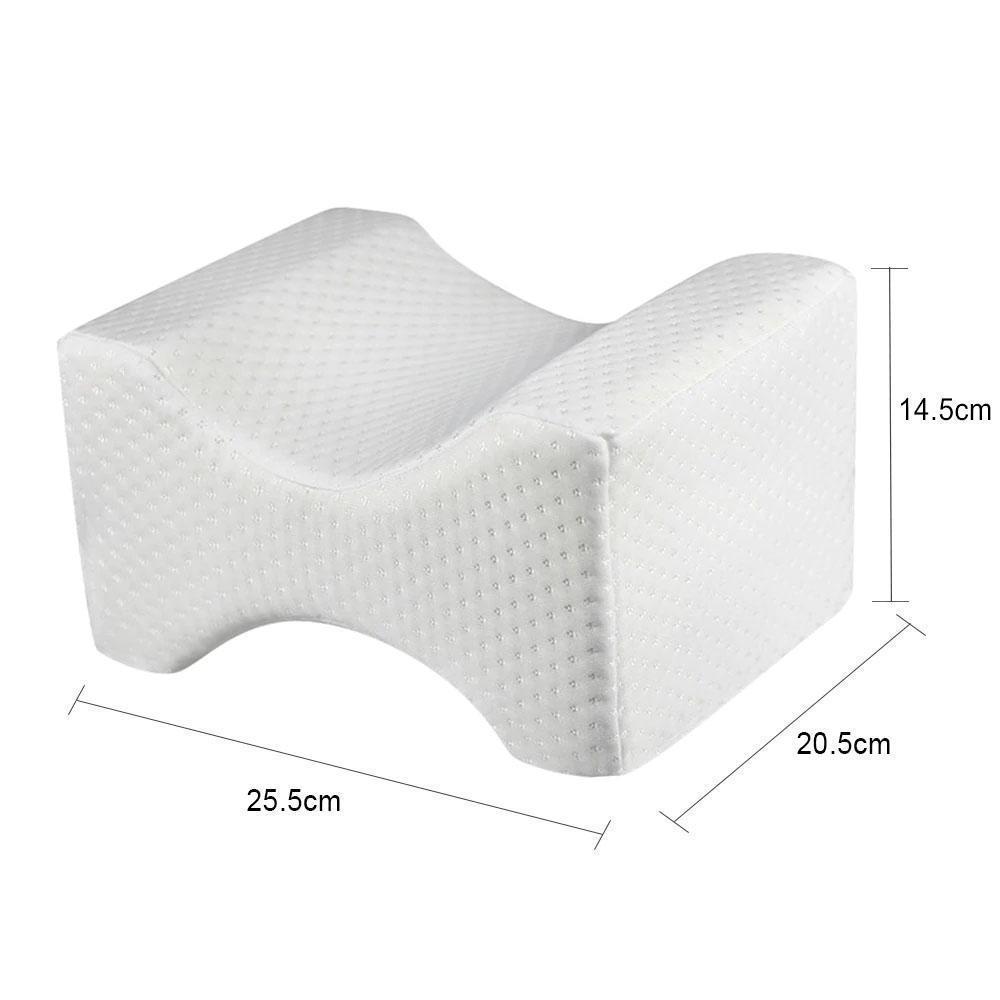 Contoured Memory Foam Knee Support Pillow