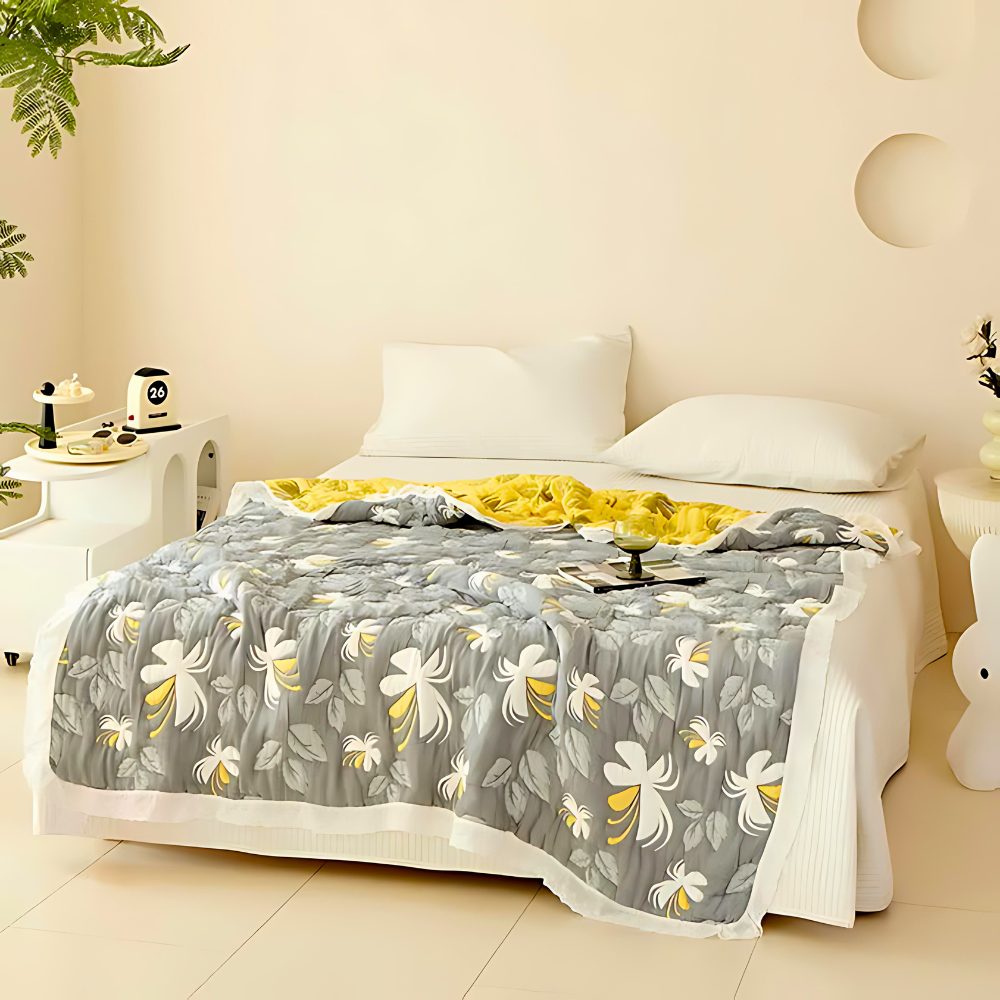 Beautiful Garden Throw Blanket - Luxicro