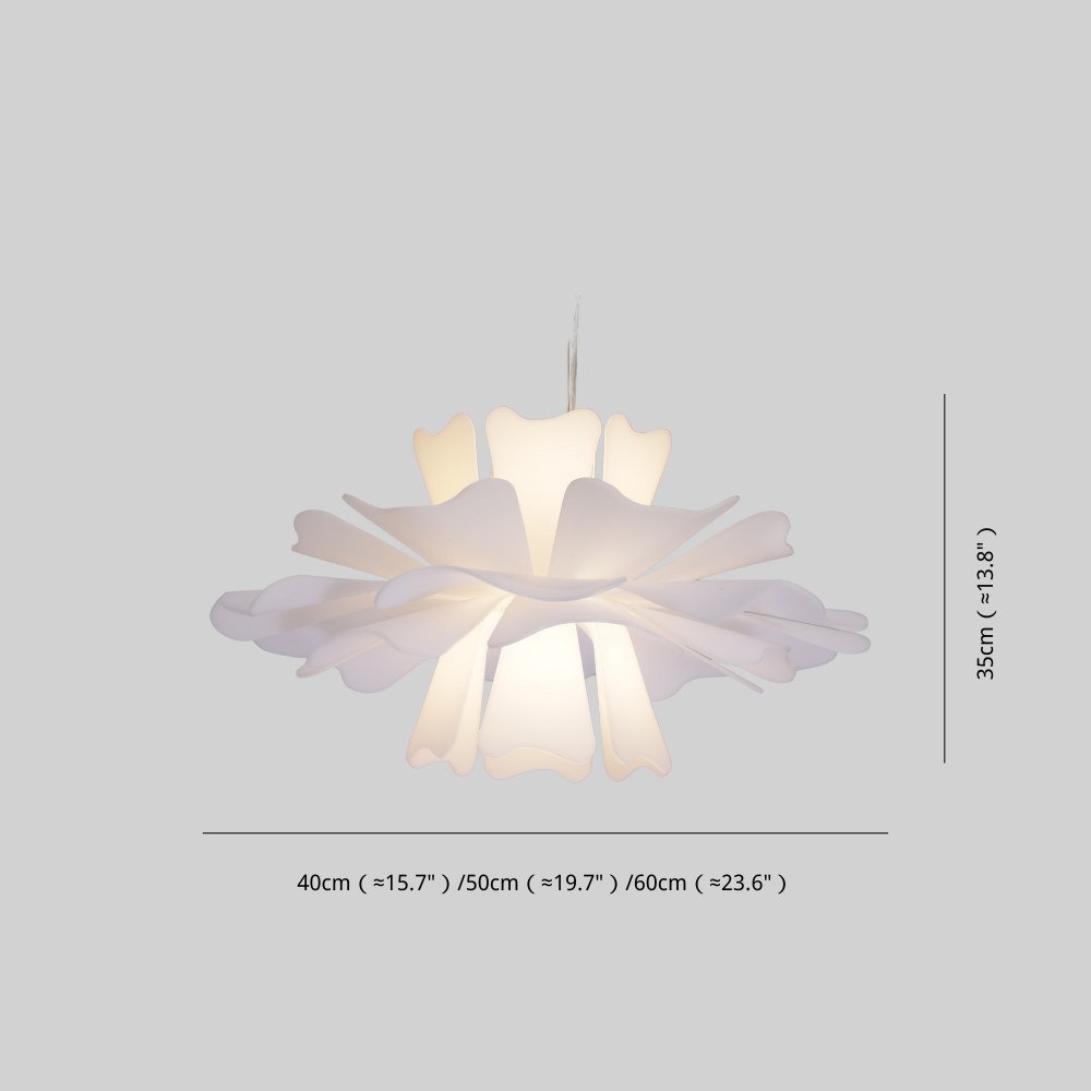 Chic White Pendant Light Fixture