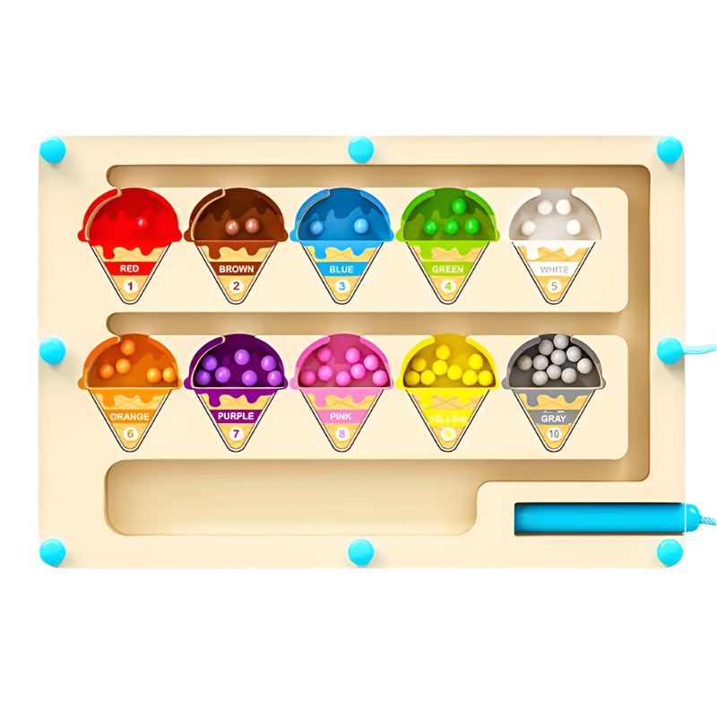 Interactive Kids Puzzle Magnet Game - Luxicro