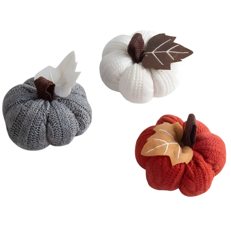 Cuddly Squishy Pumpkin Plush Toy - Luxicro