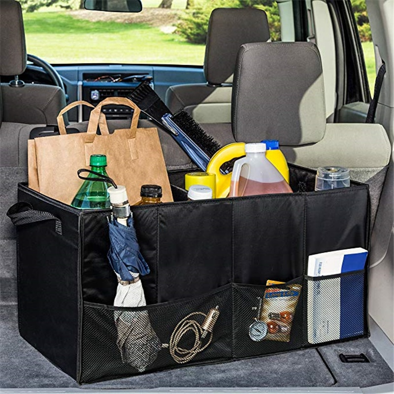 Collapsible Extra Large Car Boot Storage Box - Luxicro