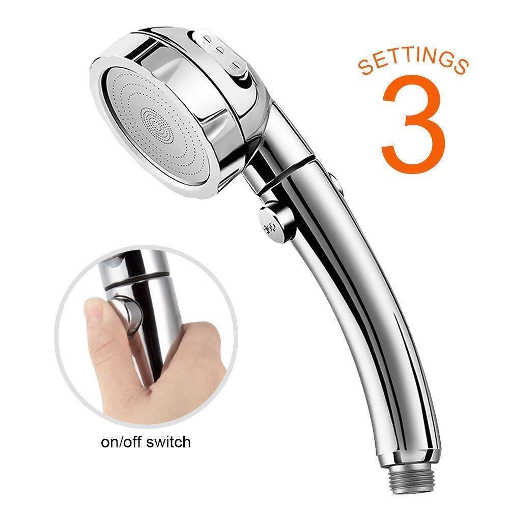 Powerful 3 Mode Water Boosting Shower Head