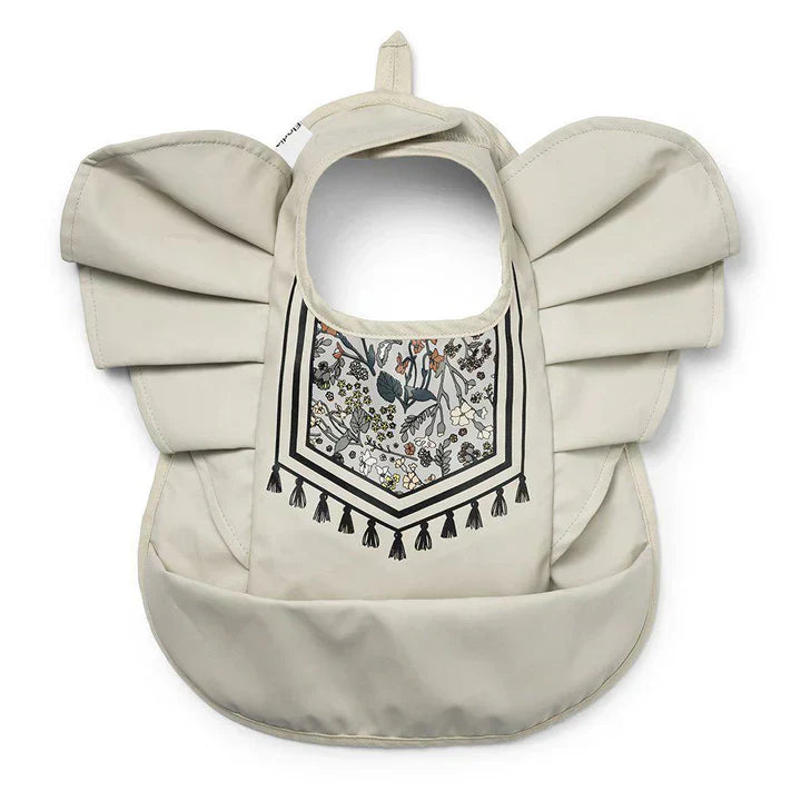 Comfortable Infant Drool Bib with Sleeves