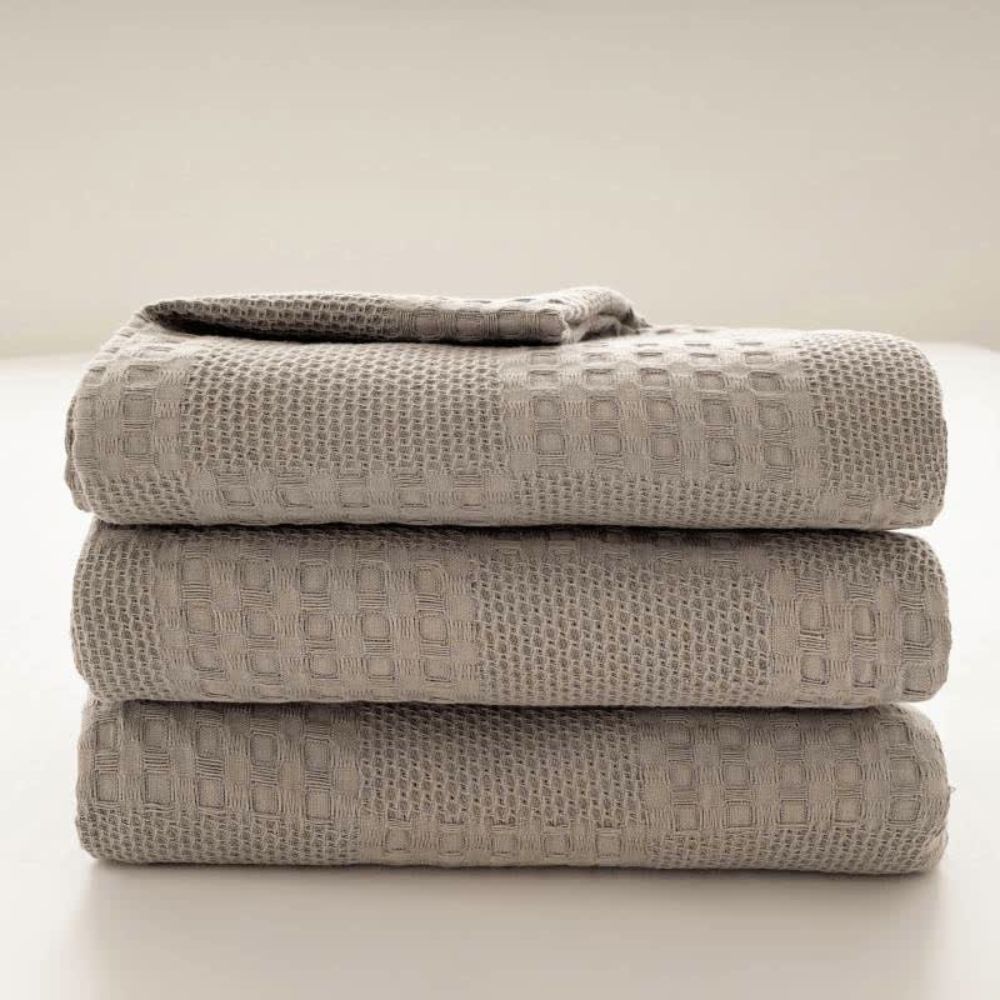 Cozy Textured Woven Blanket