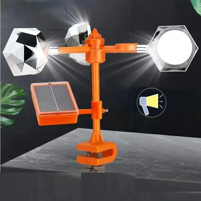 Motion Activated Solar Bird Repellent Device - Luxicro