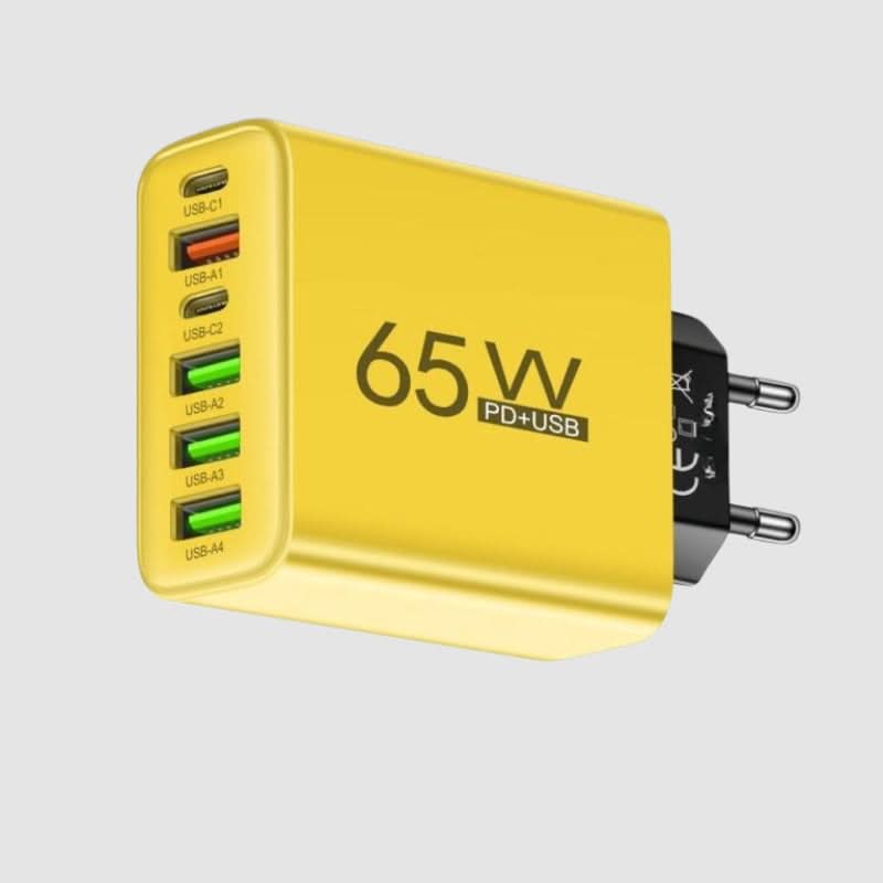 Portable Quick 4-Port USB Phone Charger