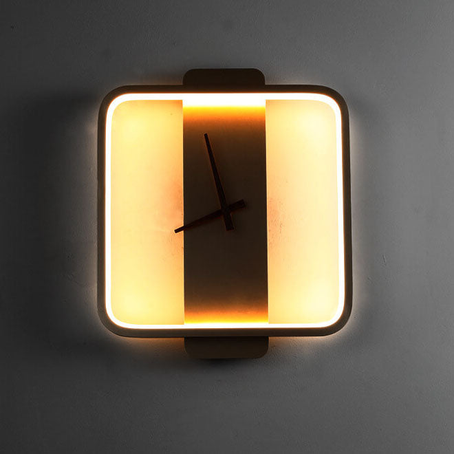 Contemporary Circular LED Wall Lamp