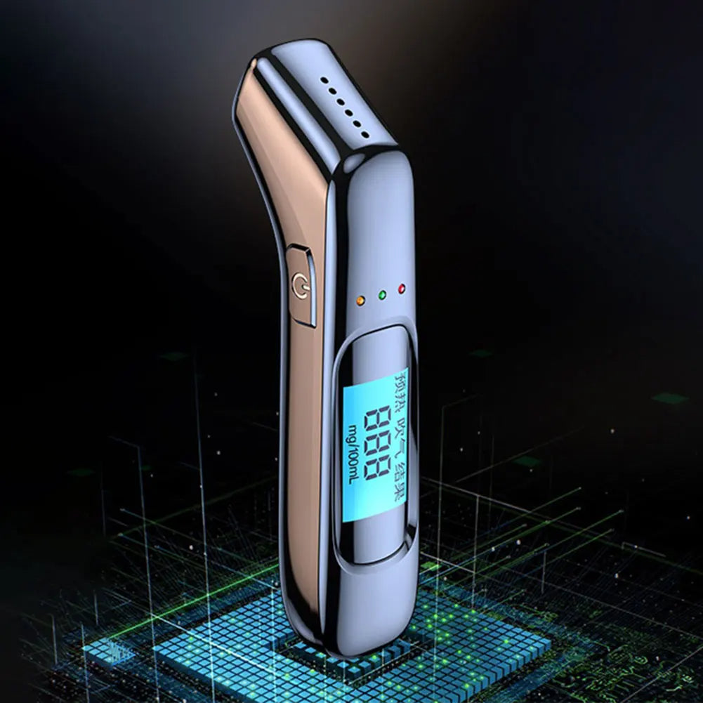 Accurate Portable Breathalyzer Device - Luxicro