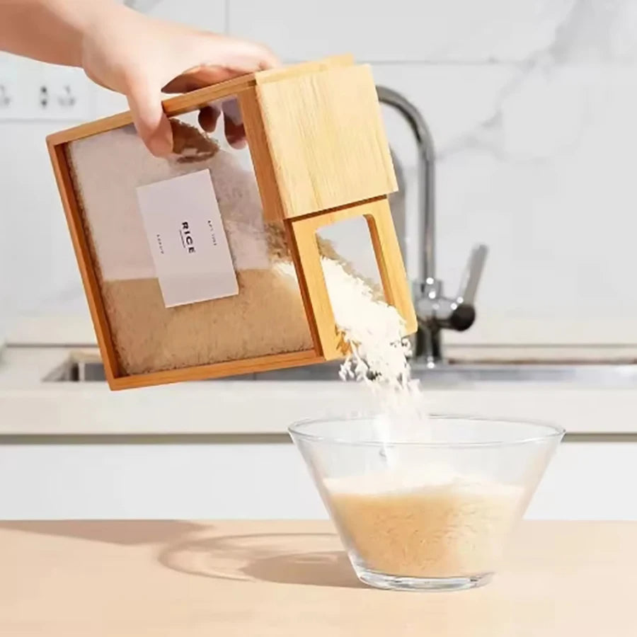 Eco Friendly Kitchen Storage Canister - Luxicro