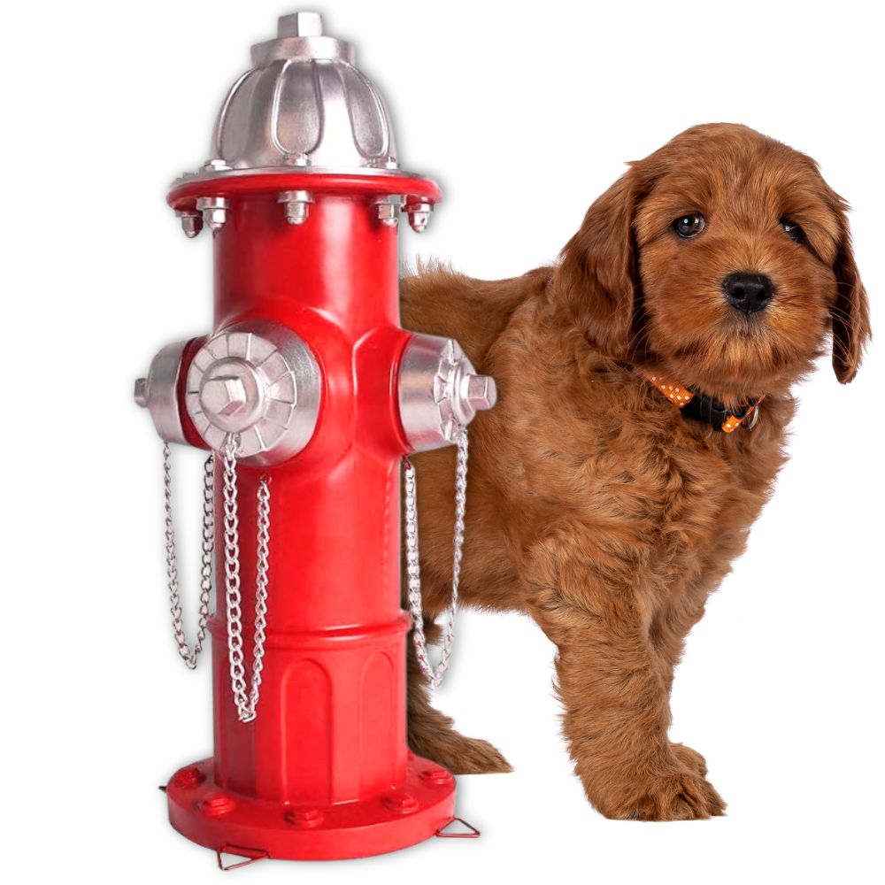 Life-Like Fire Hydrant Dog Training Prop - Luxicro