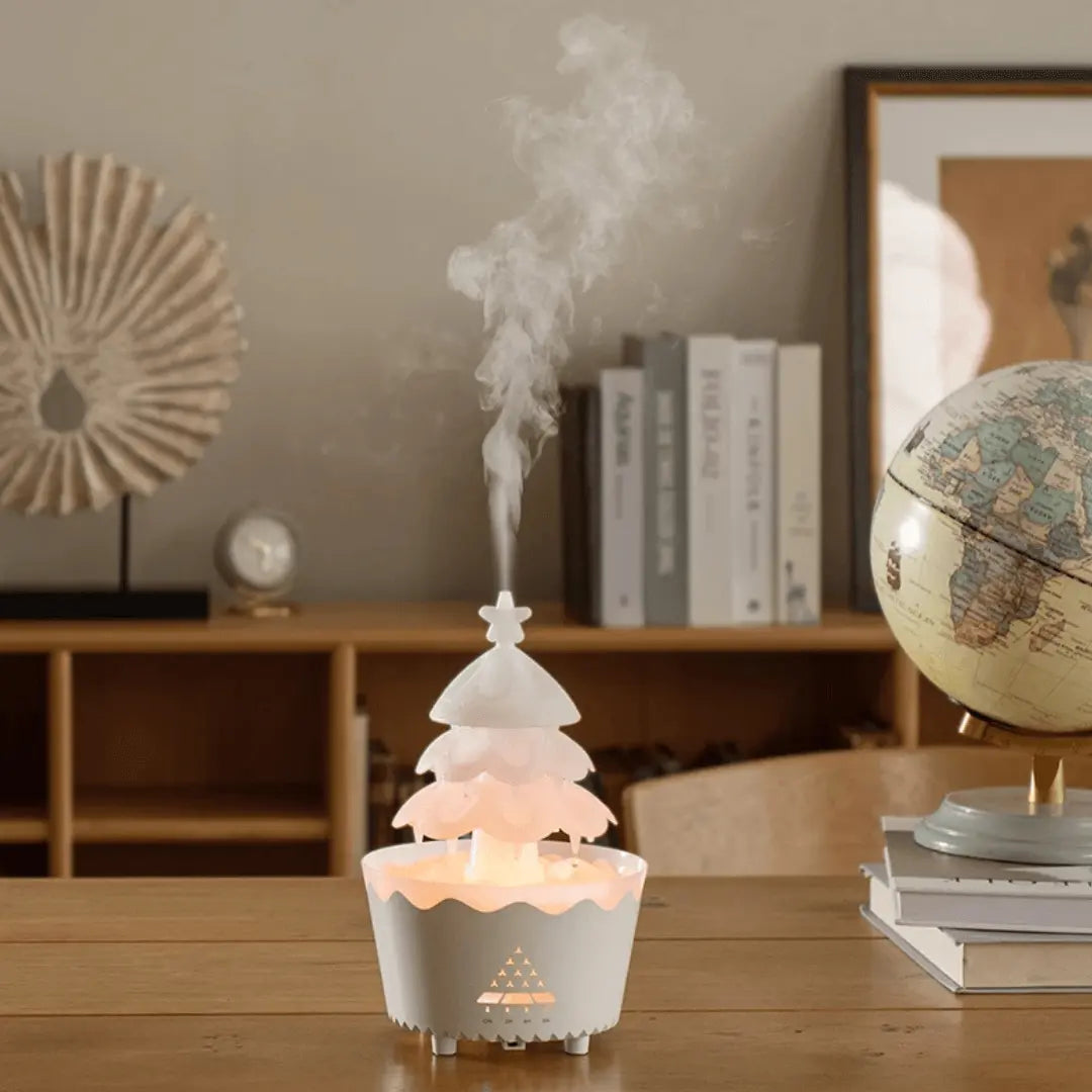 Portable Travel Aroma Diffuser with Colorful LED