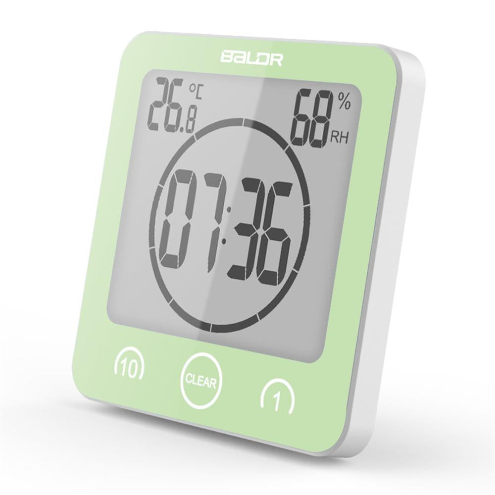 Waterproof Digital Shower Radio Clock