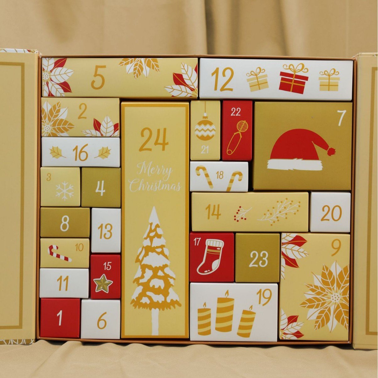 Fun Countdown 24-Day Holiday Advent Calendar