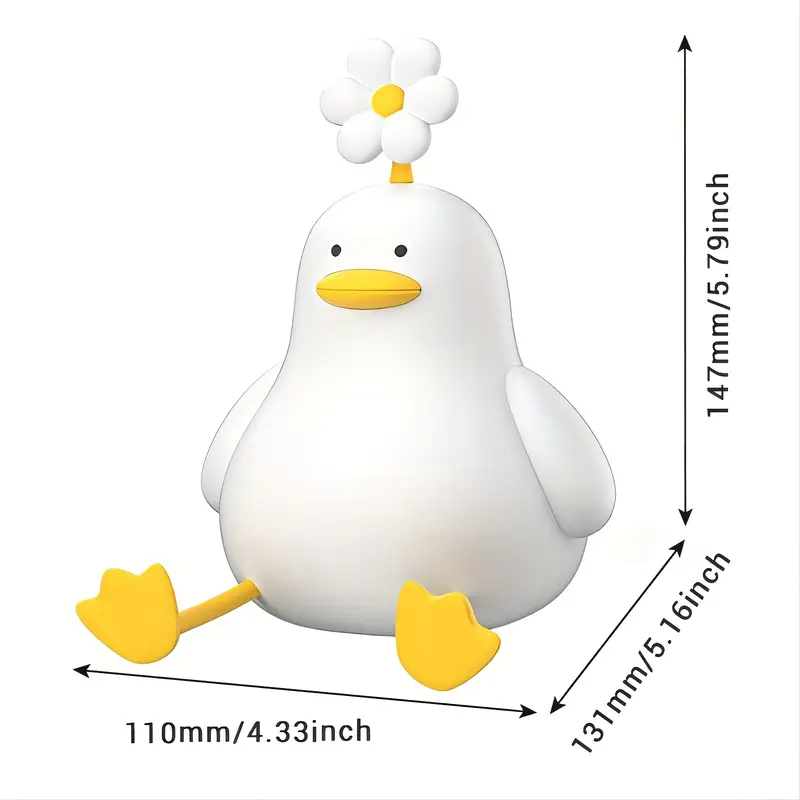 Cute Yellow Duck Desk Lamp