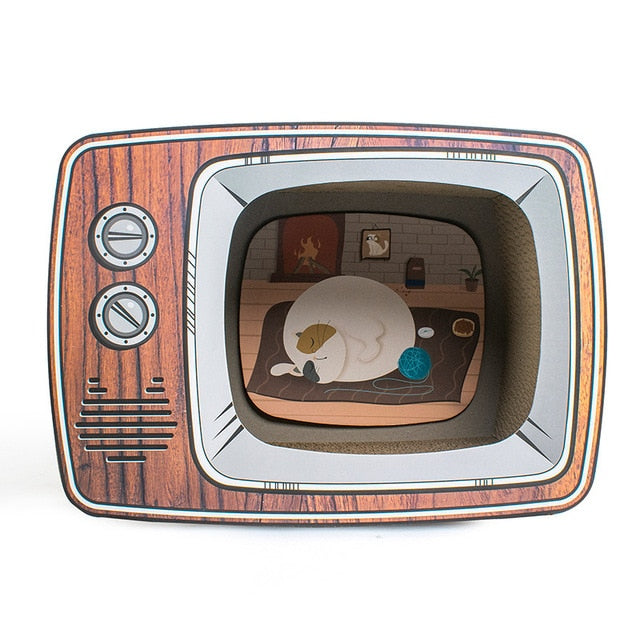 Cozy Pet Cat Scratching Post Home
