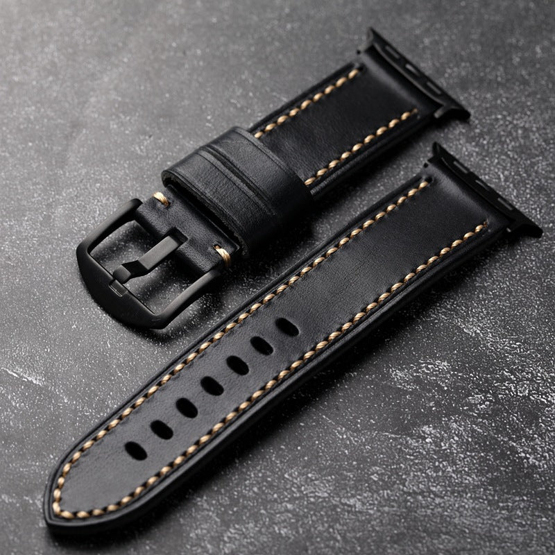 Dark Brown Genuine Leather Band