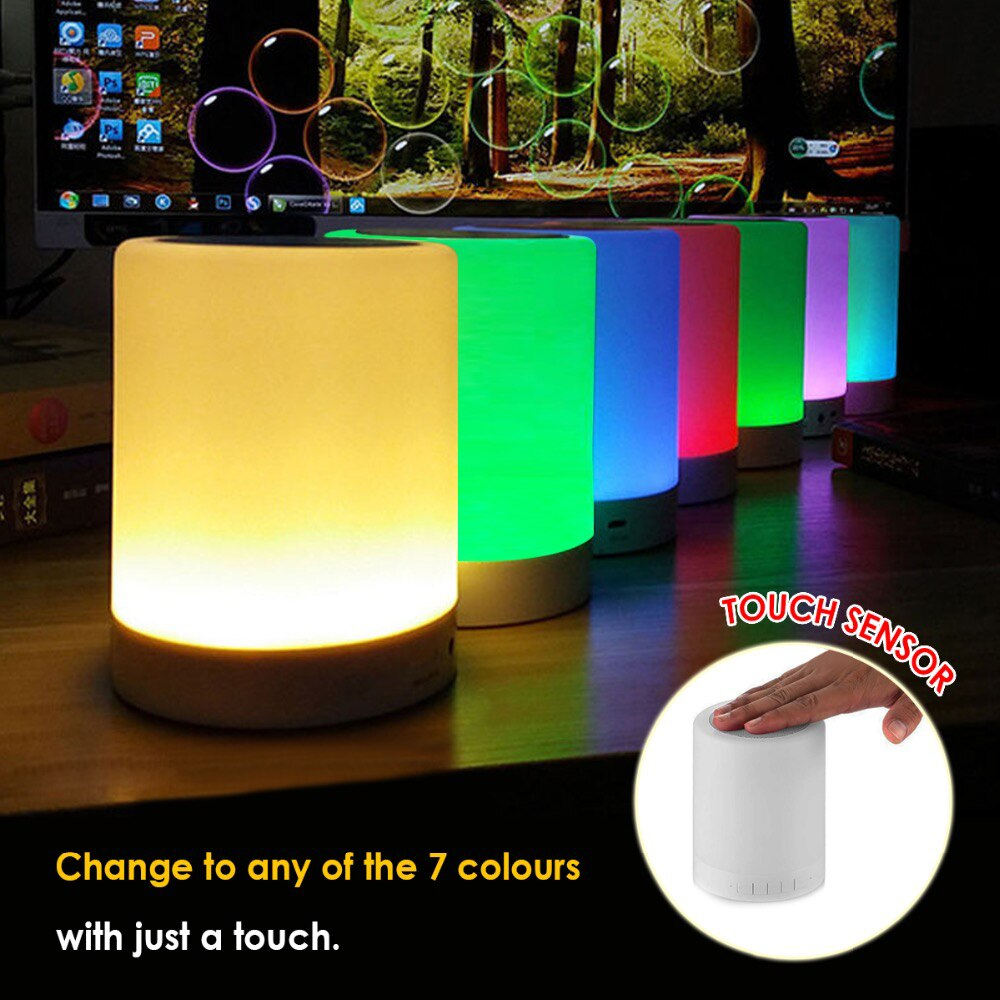 Portable Water Resistant LED Speaker Light