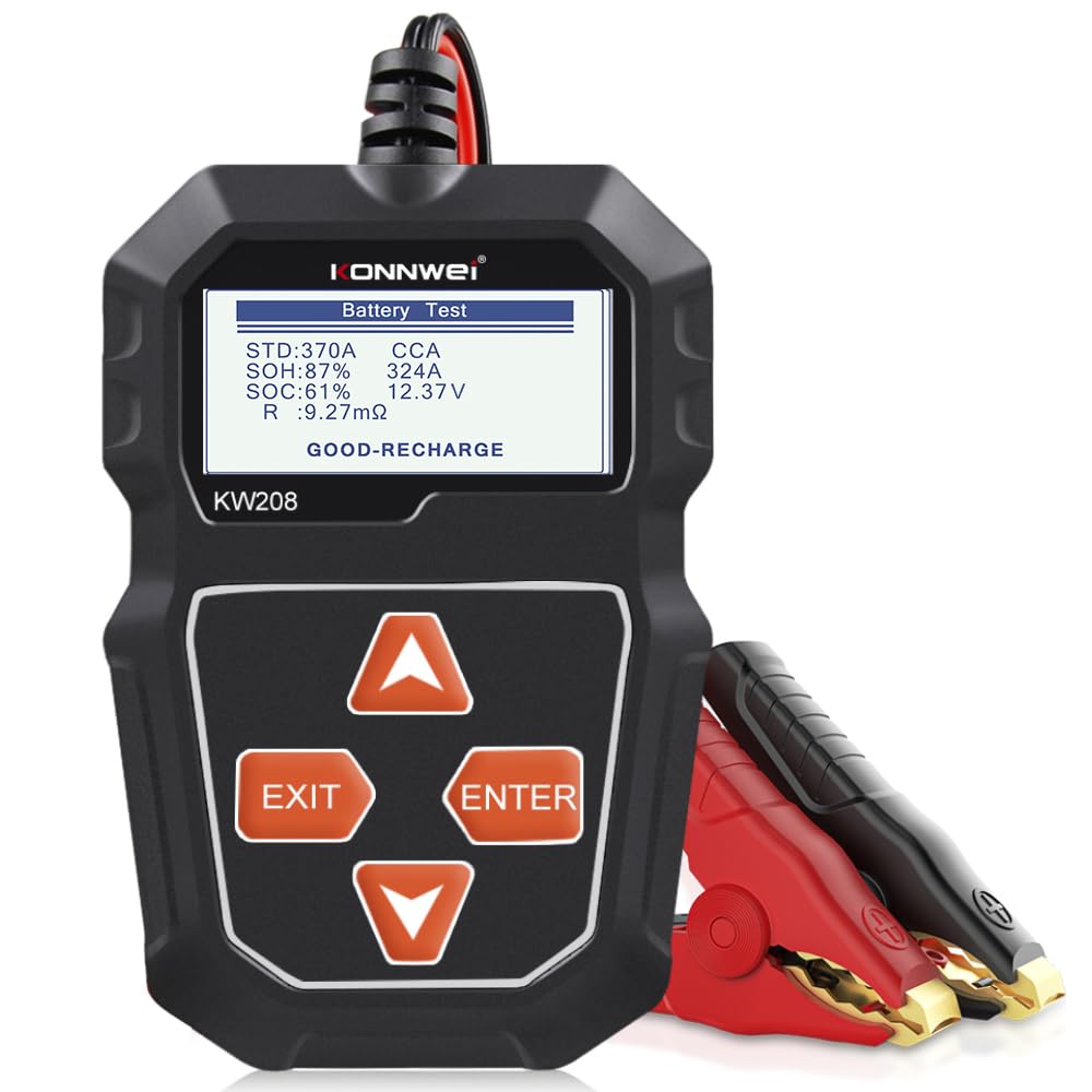 Auto Battery Alternator Voltage Tester - Luxicro