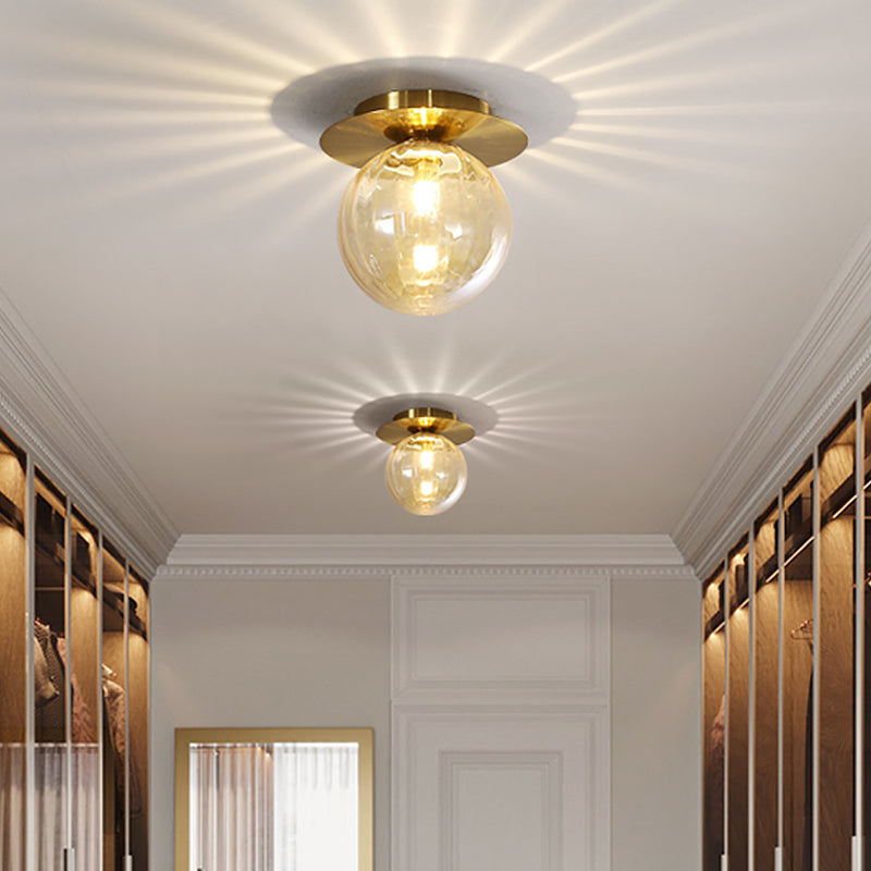 Sophisticated Gold Glass Pendant Lamp - Luxicro