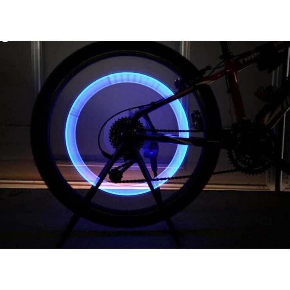 Bright LED Wheel Valve Caps (2 Pack)