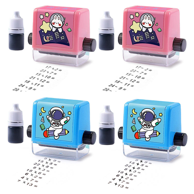 Colorful Learning Stamp Roller Tool