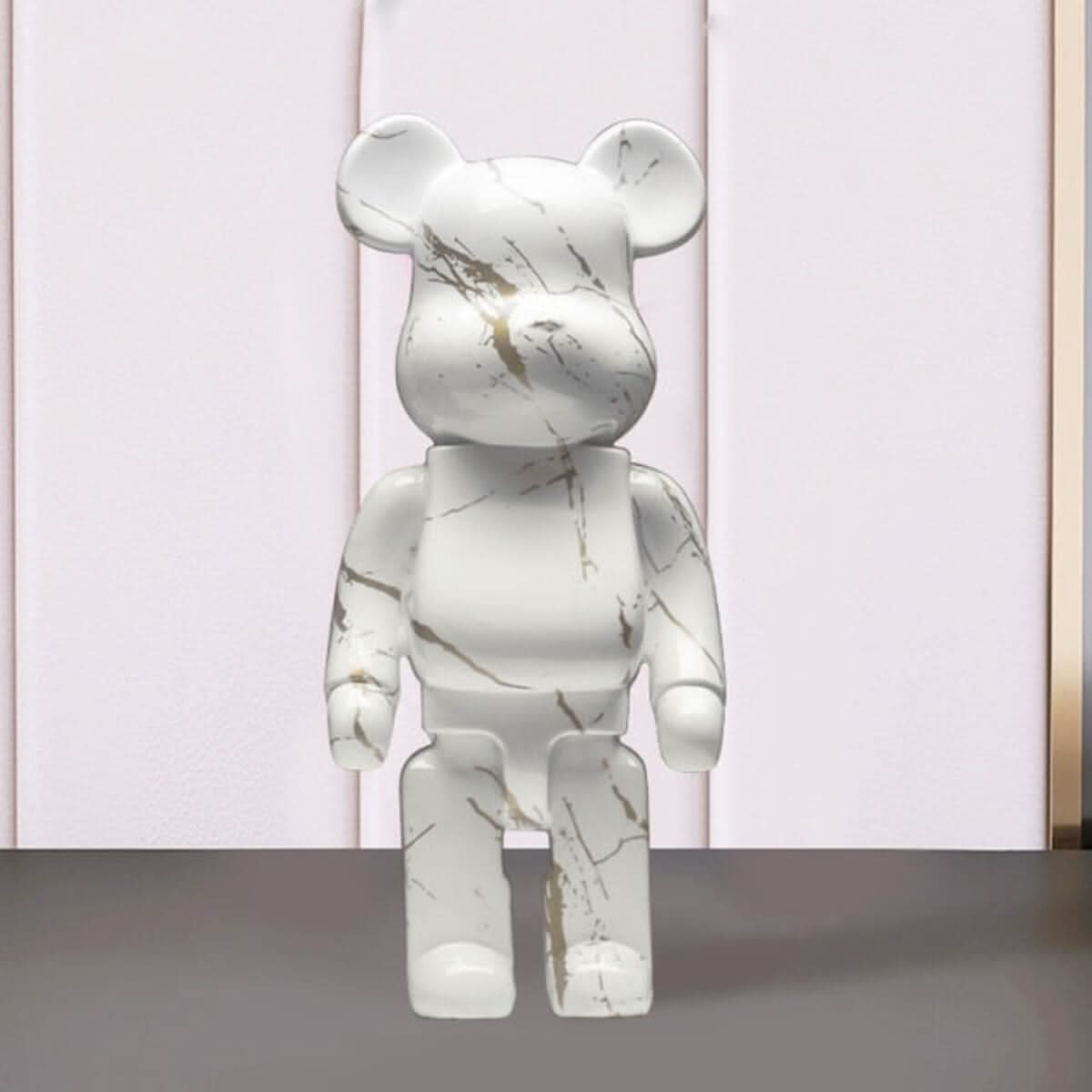 Vibrant Teddy Bear Home Decor Figurine