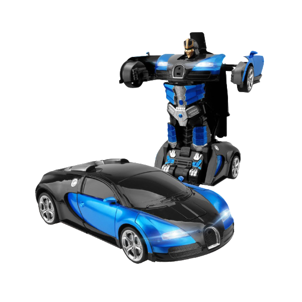 Speedy Cop Remote Control Transforming Car Toy