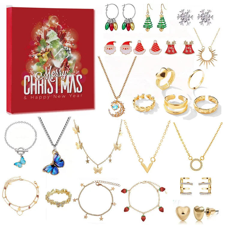 Elegant Countdown Metal Advent Calendar