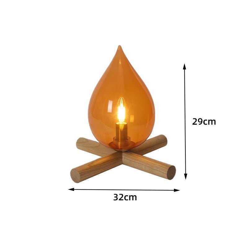 Cozy Flame Effect Table Lamp