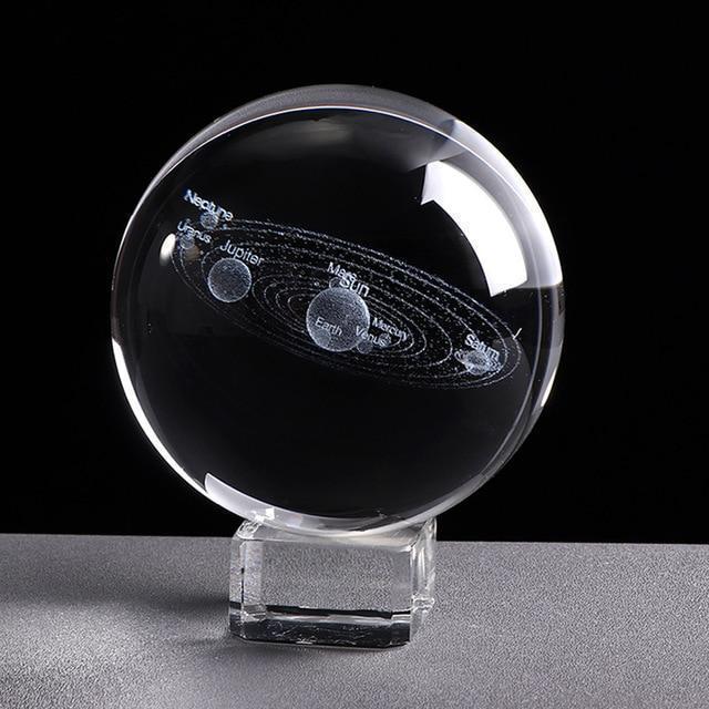 Beautiful Round Glass Ornament