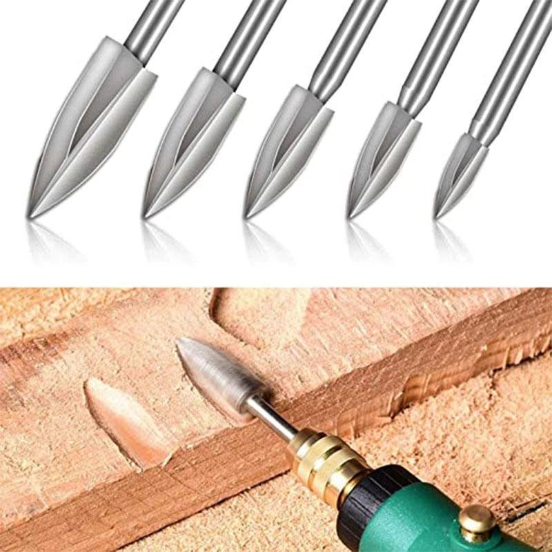 Premium Woodworking Drill Bits (5 Piece Set)