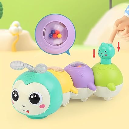 Fun Colorful Crawling Caterpillar Toy