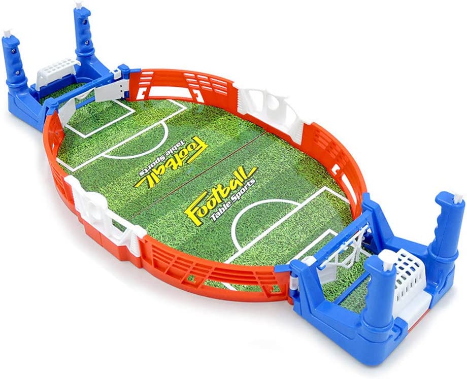 Compact Table Football Game for Home Fun