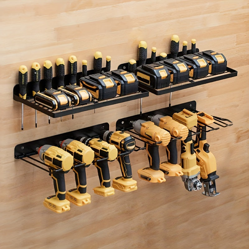 Heavy Duty Garage Storage Tool Holder Shelf - Luxicro