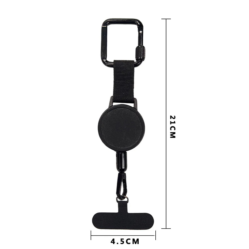 Adjustable Phone Safety Mount With Secure Belt Clip