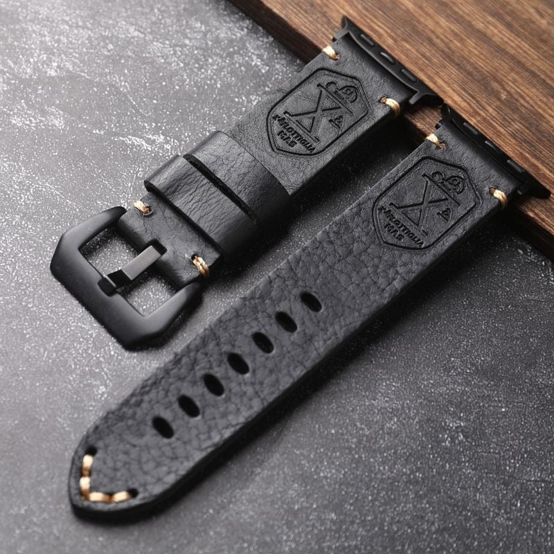 Authentic Premium Apple Watch Leather Band