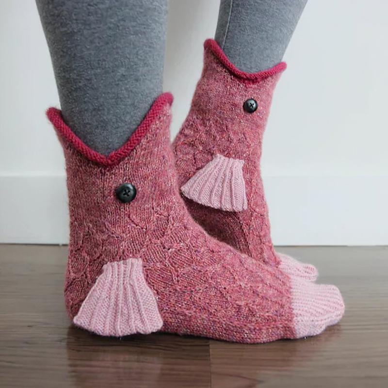 Warm Fun Animal Print Winter Socks