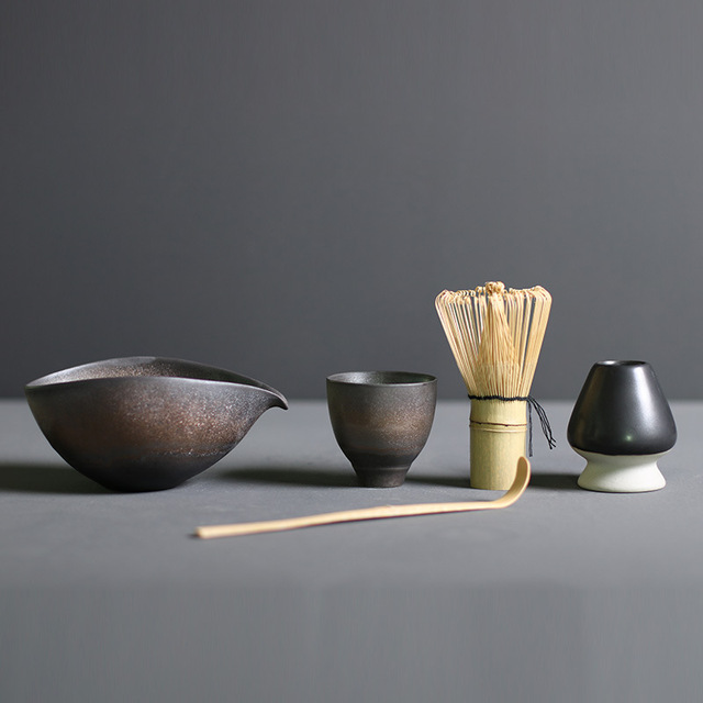 Authentic Asian Style Matcha Tea Ceramic Set